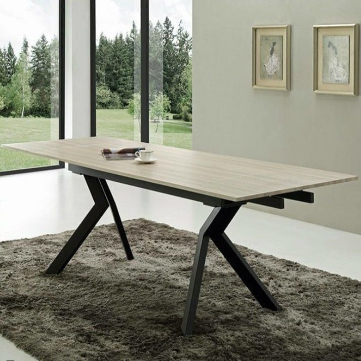 Modern Masa Ayak Modeli Fırın Boyalı